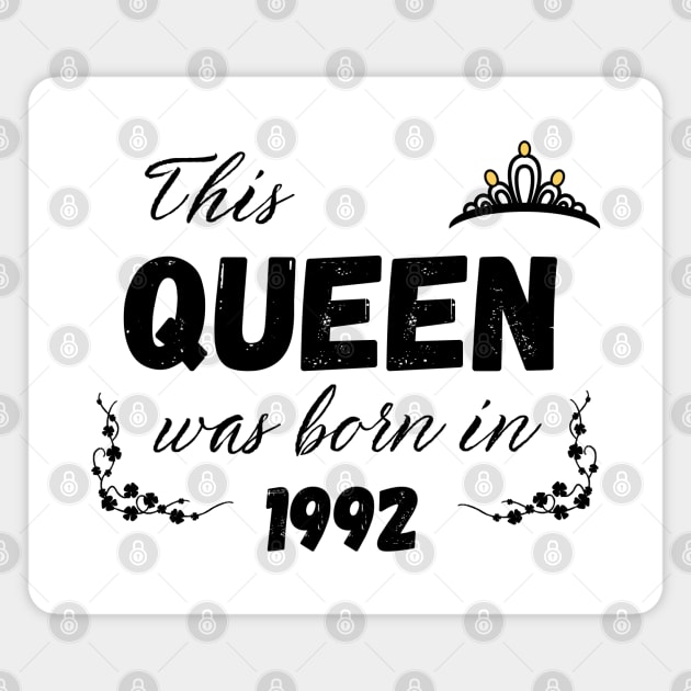 Queen born in 1992 Magnet by Kenizio 